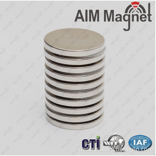 neodymium magnet 20mm diameter x 3mm height